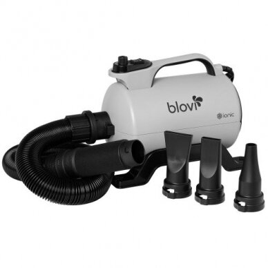 Blovi Vulcano Grey Dryer 2600W - Ionic fenas-išpūtėjas su jonizacija, 85l/s 2