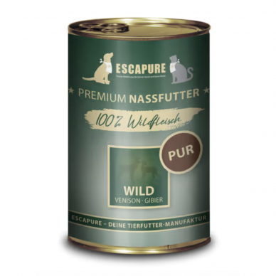 Escapure Wild PUR - konservai su žvėriena